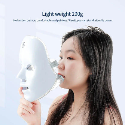 7 Colors Led Facial and Neck Mask