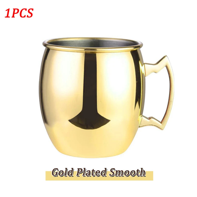 Moscow Mule Stainless Steel Mugs