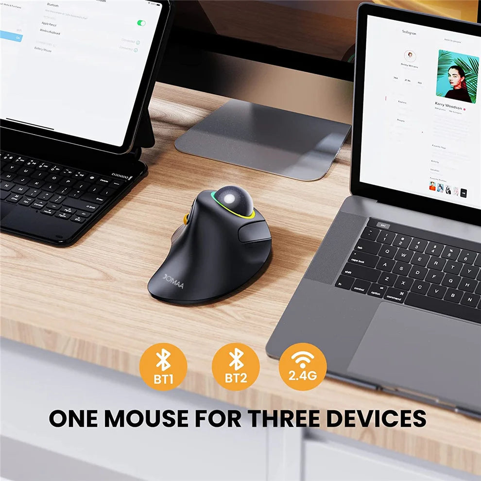 Wireless Trackball Mouse