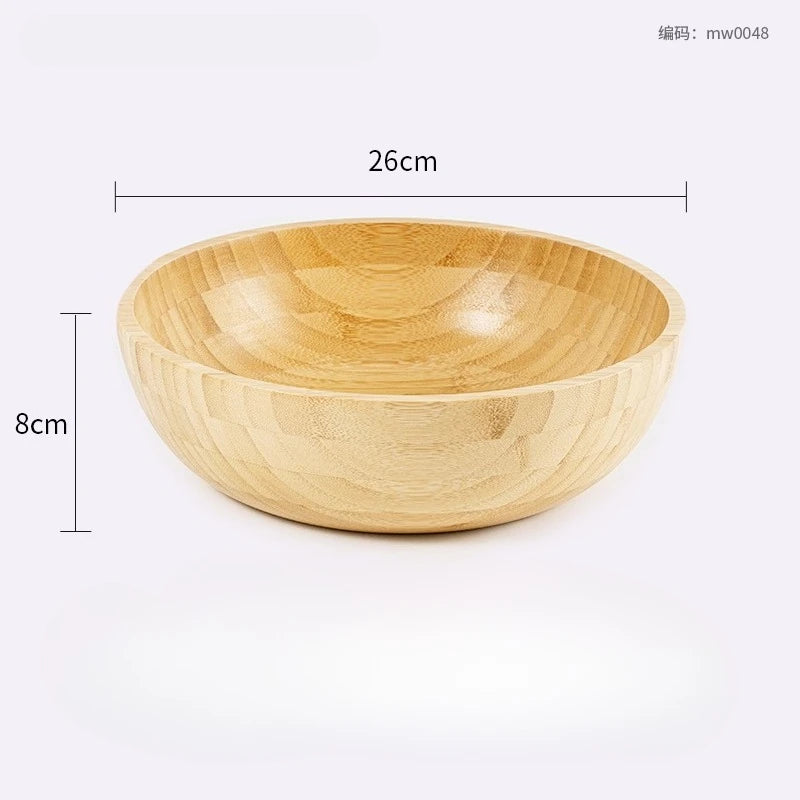 Natural Bamboo Bowl