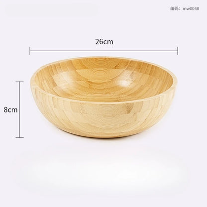 Natural Bamboo Bowl