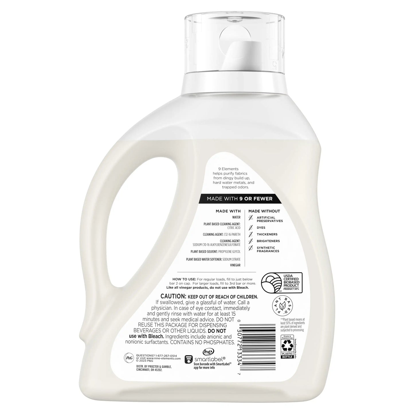 9 Elements Natural Laundry Detergent