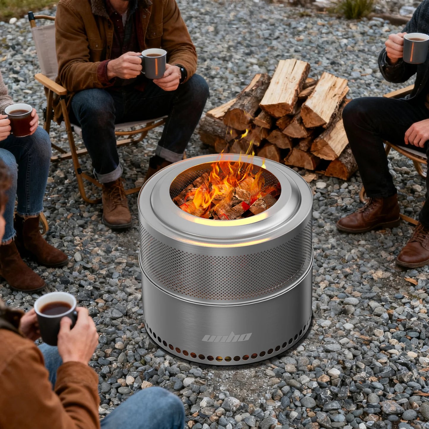 Stainless Steel Smokeless Fire Pit