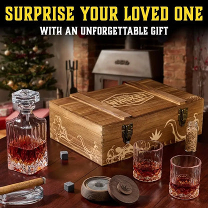 Whiskey Smoker Decanter Gift Set