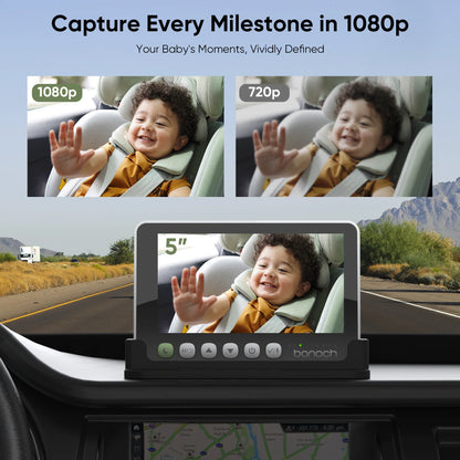 Car & Home Dual-Use Baby Monitor