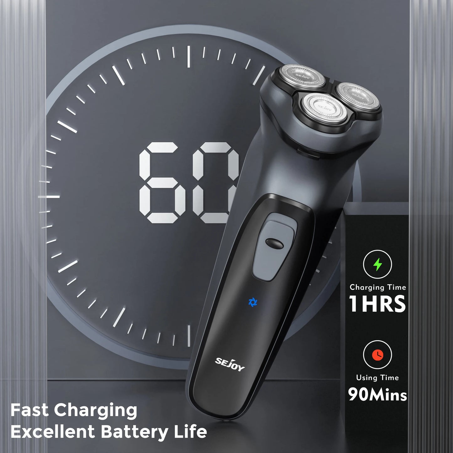 3D Floating Electric Shaver