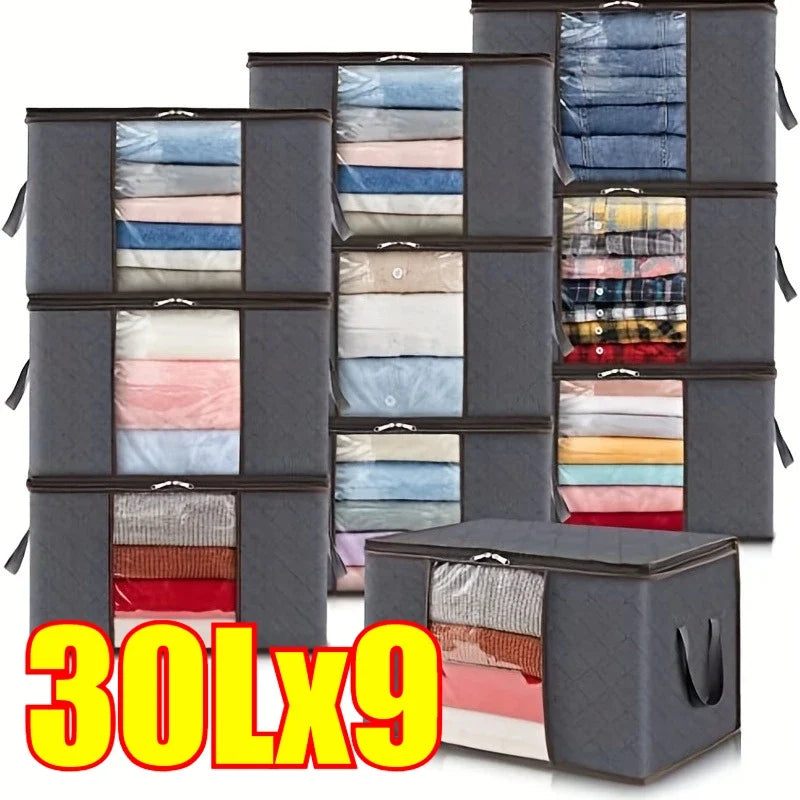 Foldable Large Capacity Storage Containers