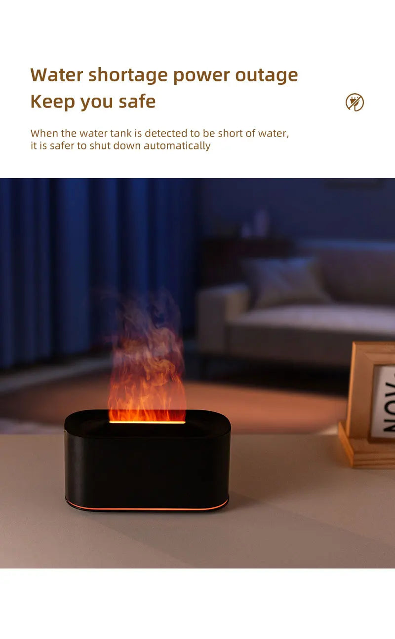 Aroma Therapy Flame Diffuser