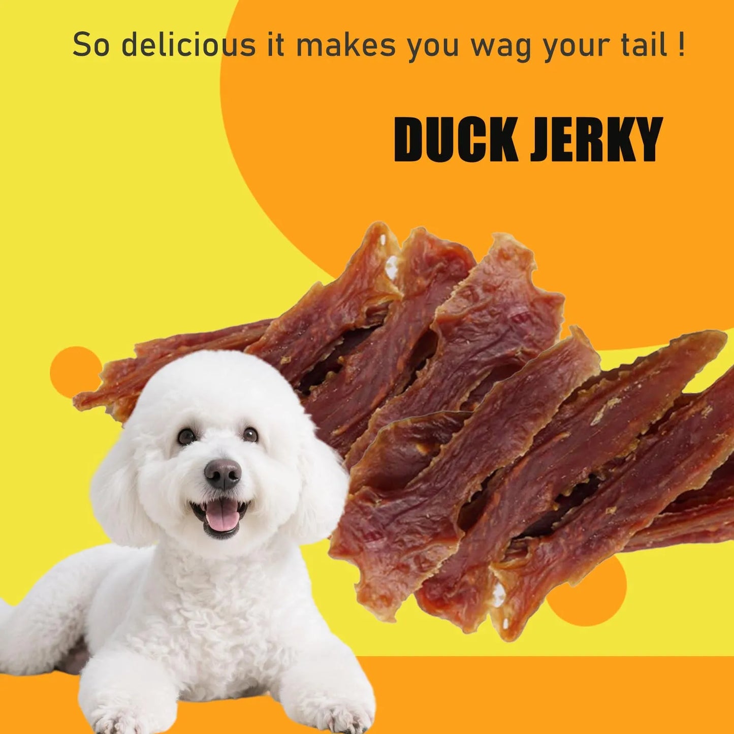 Duck Jerky Treats for Dogs
