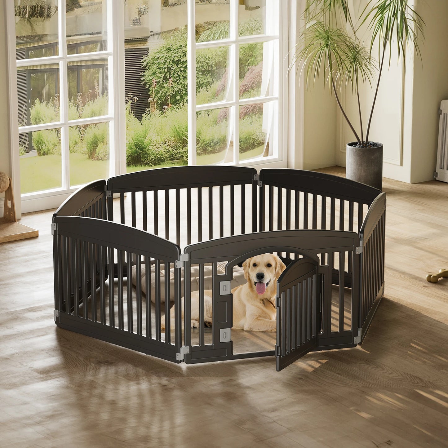 Expandable, Durable Pet Fence/Playpen