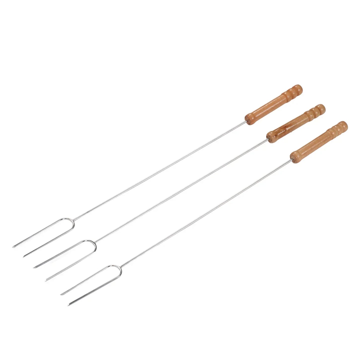 3Pcs Stainless Steel Barbecue Forks