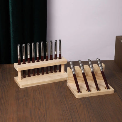 Walnut Pen Holder, Phone Stand Organizer