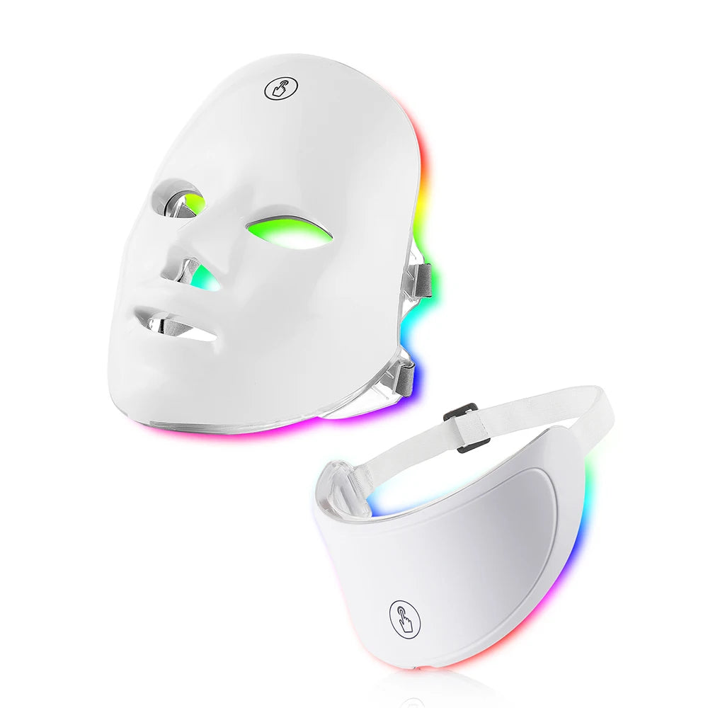 7 Colors Led Facial and Neck Mask