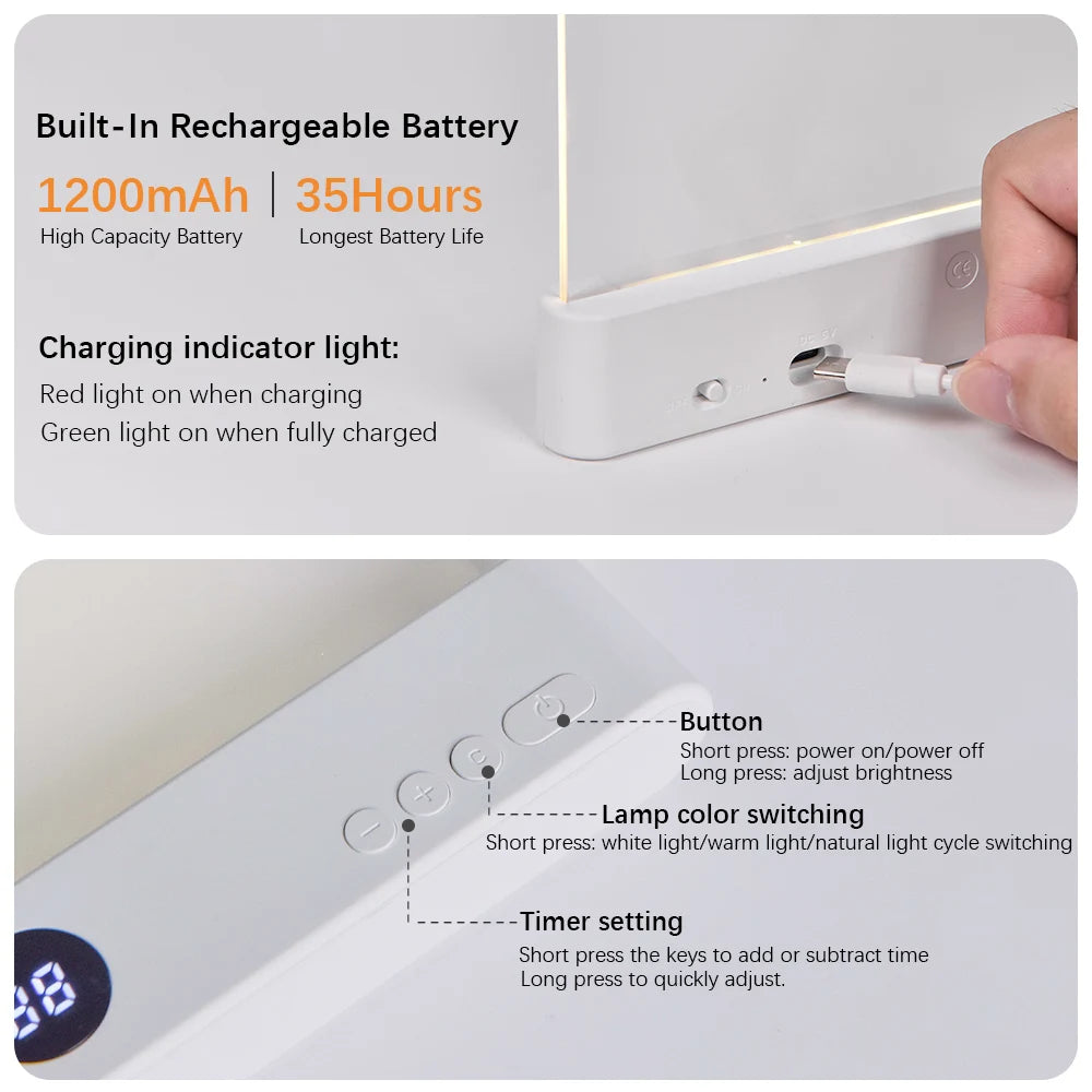 Dimming LED Book Light