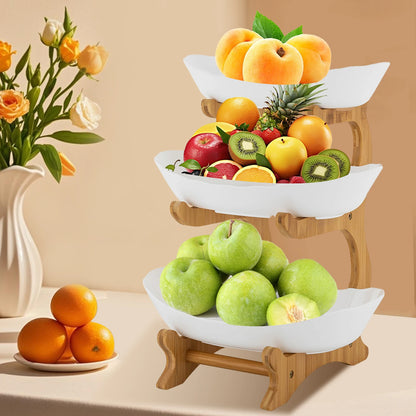 3-Tier Bamboo Stand
