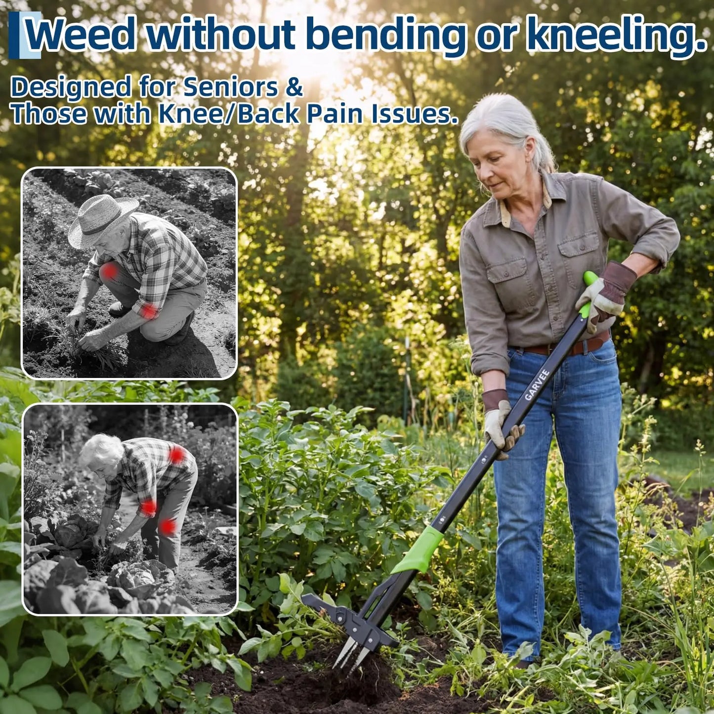 40" Stand Up Weed Puller