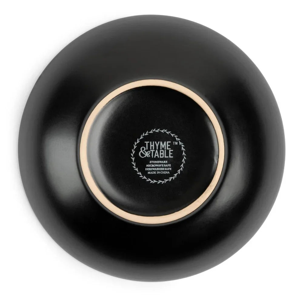 Ceramic Stoneware Bowl Microwave & Dishwasher Safe