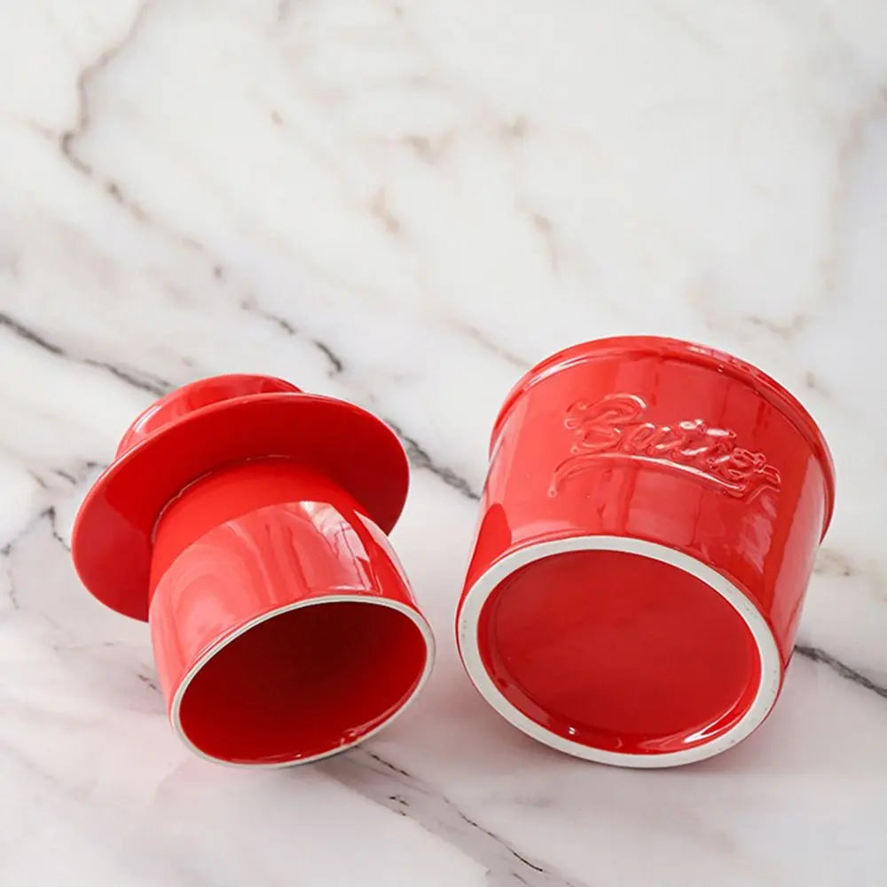Ceramic Butter Bell Crock