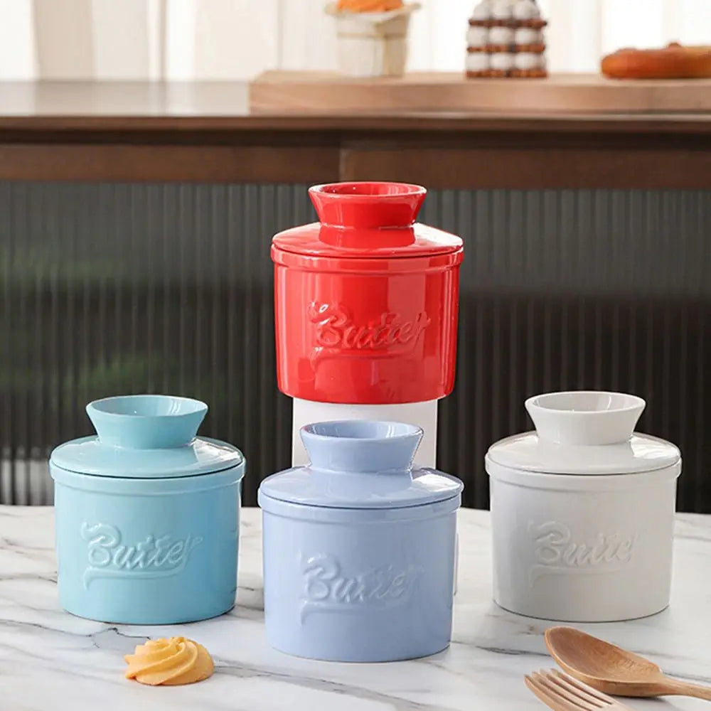 Ceramic Butter Bell Crock