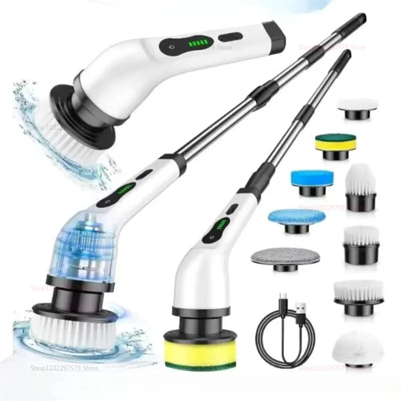 9 in 1 Electric Spin Scrubber