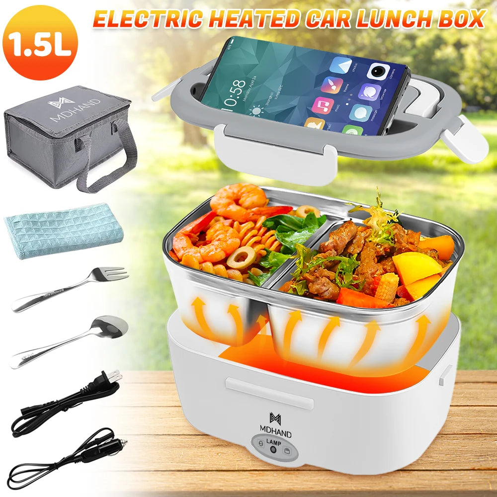 3 In1 Electric Lunch Box Food