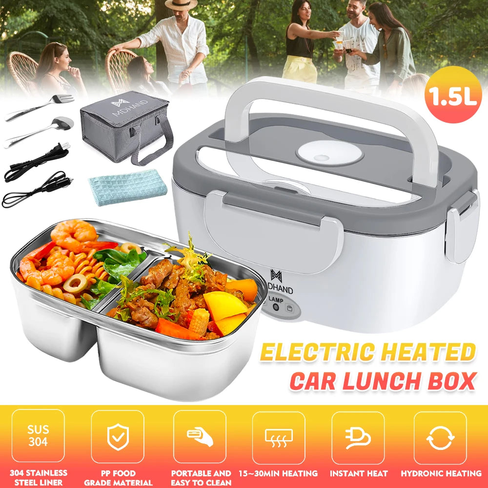 3 In1 Electric Lunch Box Food