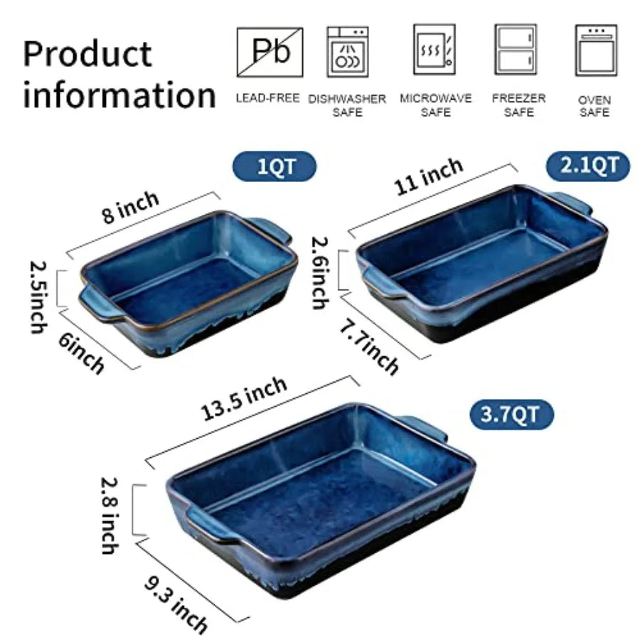Ceramic Bakeware Set