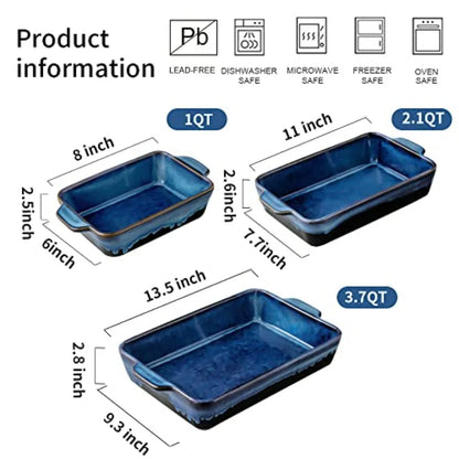 Ceramic Bakeware Set