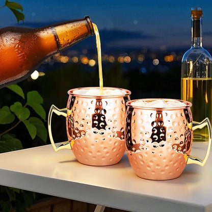 Moscow Mule Stainless Steel Mugs