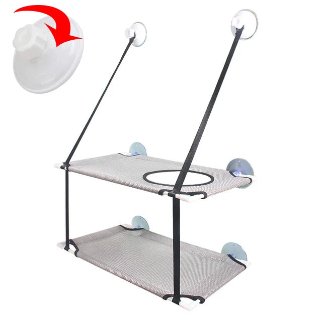 Double-Layer Pet Hammock