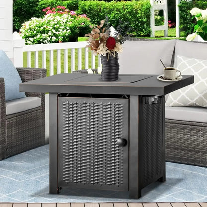 2-in-1 Propane Fire Pit & Table