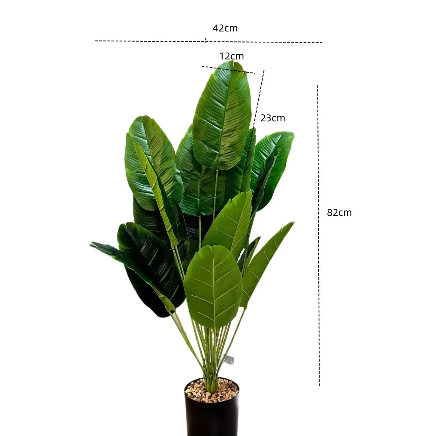 Large Artificial Tropical Palm Tree