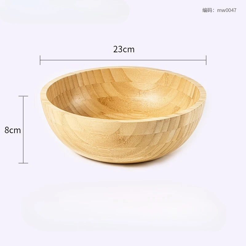 Natural Bamboo Bowl
