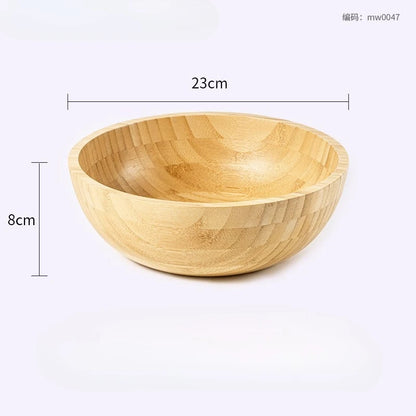 Natural Bamboo Bowl
