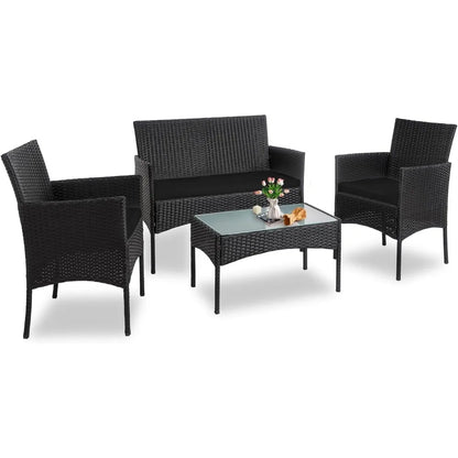 Outdoor Wicker Patio Furniture Set