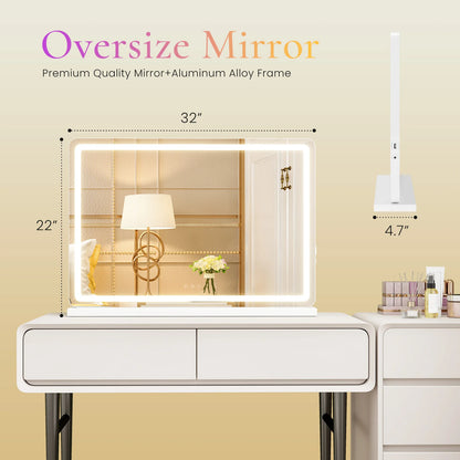 Dimmable LED Vanity Mirror
