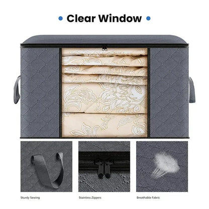 Foldable Large Capacity Storage Containers