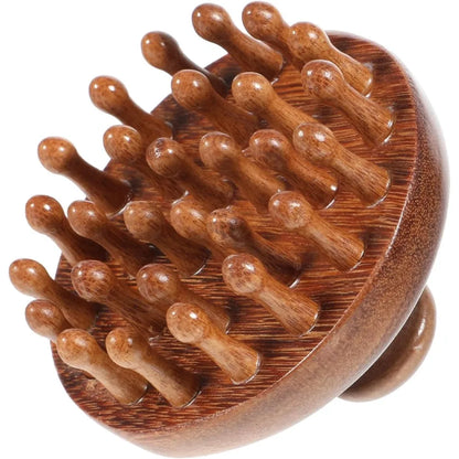 Wooden Scalp Massager
