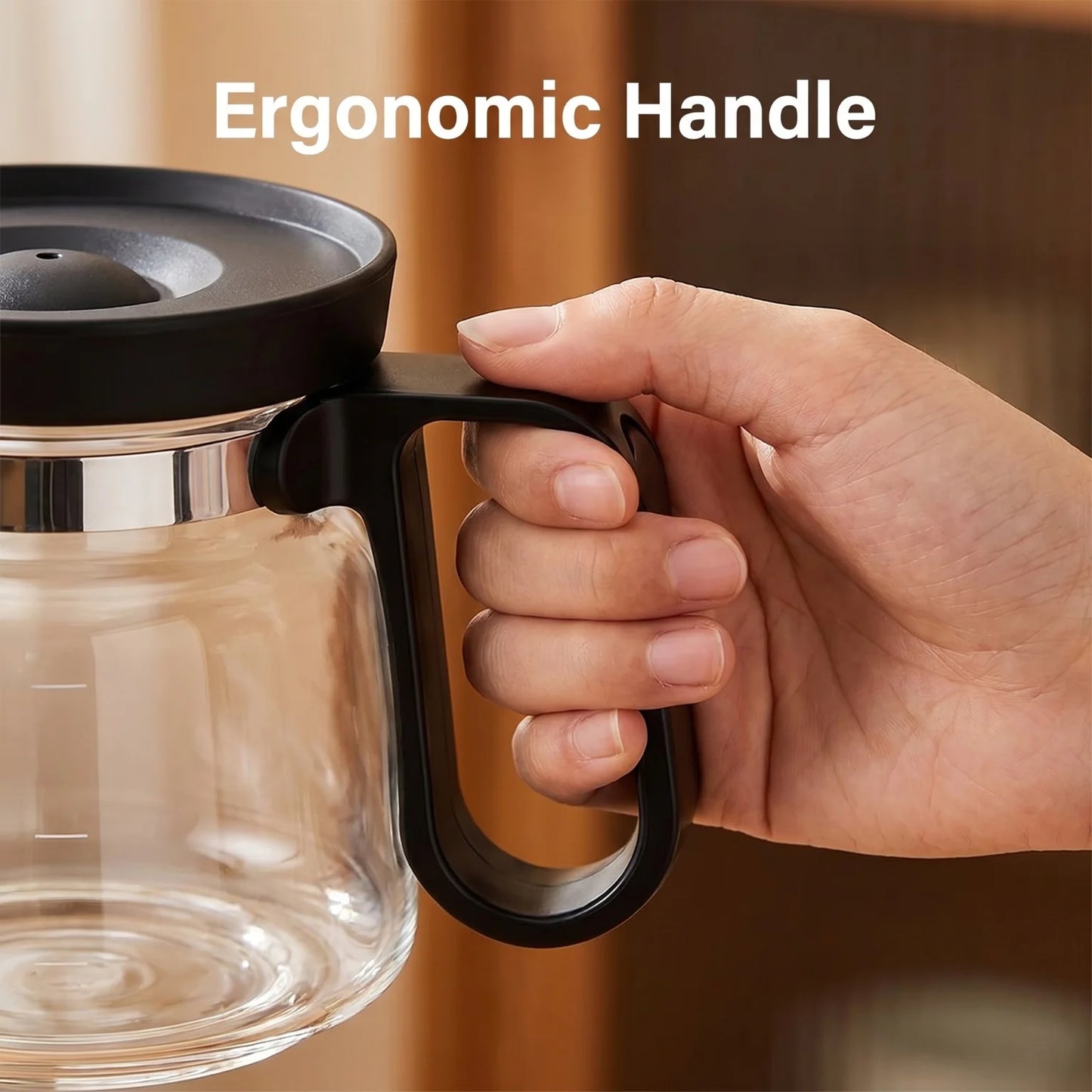 12oz Glass Coffee Pot Cup
