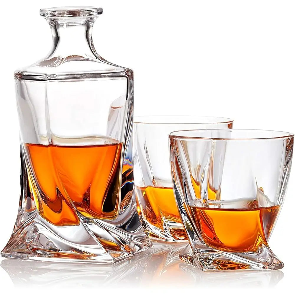 Whiskey Decanter Gift Set