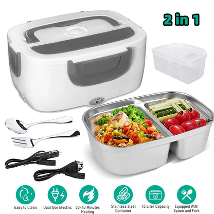 3 In1 Electric Lunch Box Food