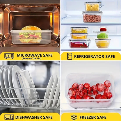 48pc BPA-Free Airtight Food Containers & Lids