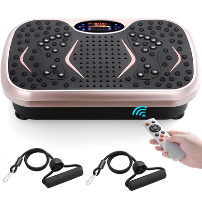 Whole Body Workout Vibration Plate w/ Loop Bands