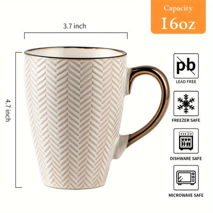 16oz Ceramic Coffee Mugs