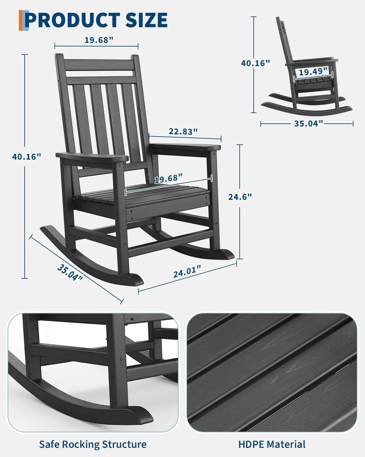 All-Weather Rocking Chair