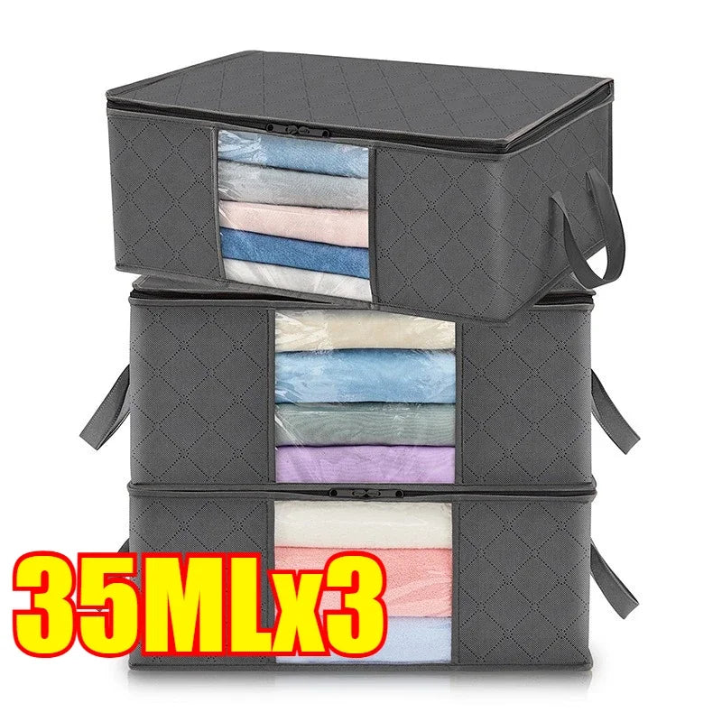 Foldable Large Capacity Storage Containers