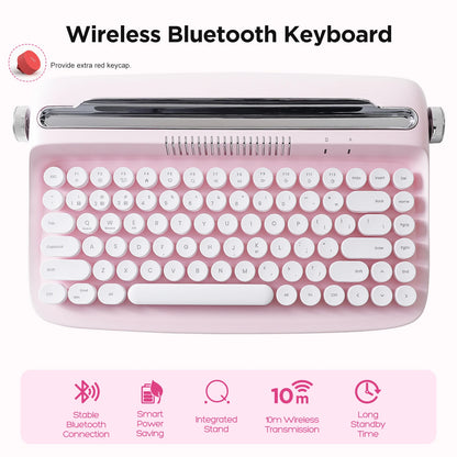 Retro Wireless Keyboard