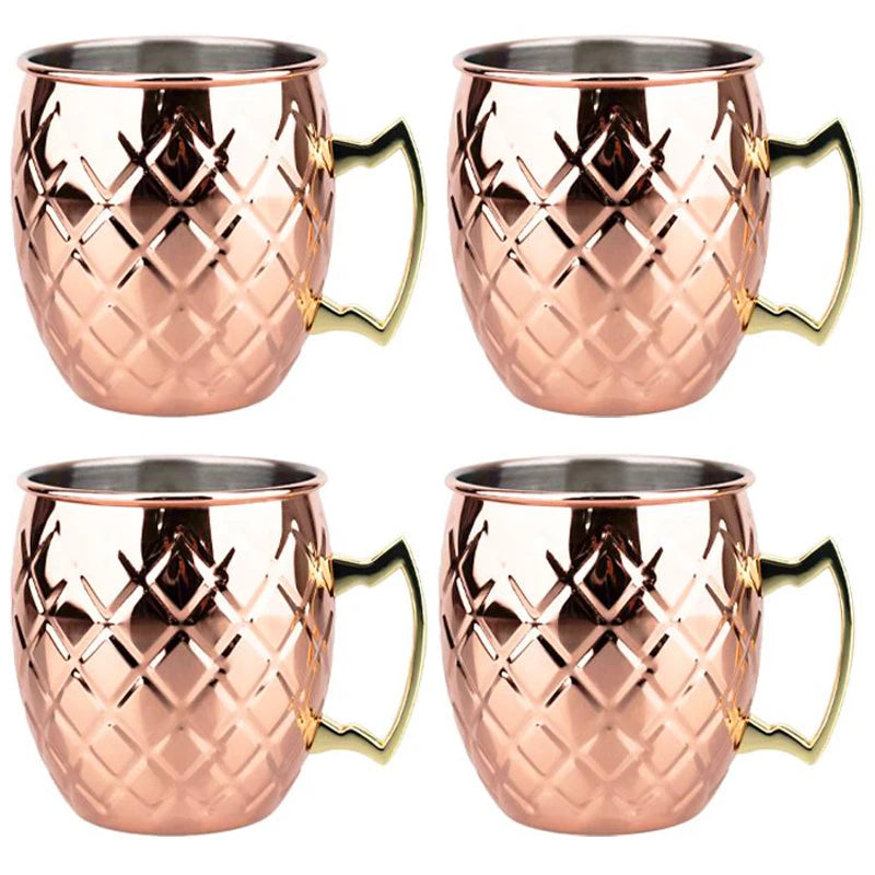 Moscow Mule Stainless Steel Mugs