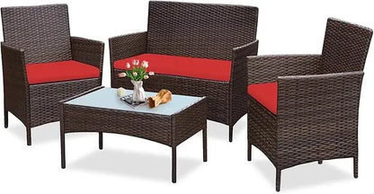 Outdoor Wicker Patio Furniture Set