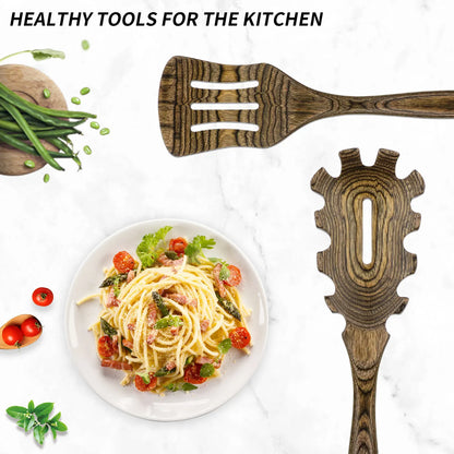  6pcs Pakkawood Kitchen Utensils Set